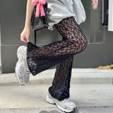 レースフレアパンツ/レギンスパンツ | Outfitter lab | 詳細画像5