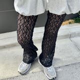 レースフレアパンツ/レギンスパンツ | Outfitter lab | 詳細画像8