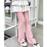 ピンク | レースフレアパンツ/レギンスパンツ | Outfitter lab