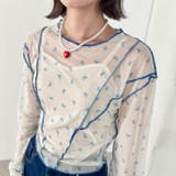 アウトリンキングリボンプリントシアートップス | Outfitter lab | 詳細画像13