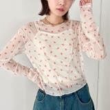 アウトリンキングリボンプリントシアートップス | Outfitter lab | 詳細画像5