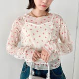 アウトリンキングリボンプリントシアートップス | Outfitter lab | 詳細画像6