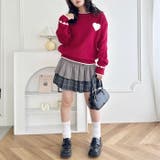 ポイントハートニットトップス | Outfitter lab | 詳細画像14 