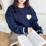 ポイントハートニットトップス | Outfitter lab | 詳細画像17 