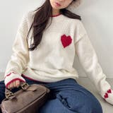 ポイントハートニットトップス | Outfitter lab | 詳細画像8 