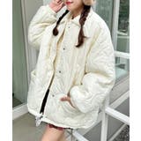 ホワイト | 裏ボアキルティングジャケット | Outfitter lab