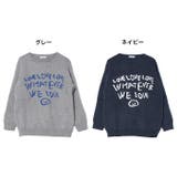 手書き風ロゴニットトップス | Outfitter lab | 詳細画像5 