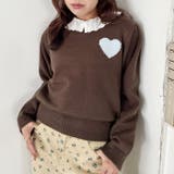 ワンポイントハートニットトップス | Outfitter lab | 詳細画像12 