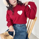 ワンポイントハートニットトップス | Outfitter lab | 詳細画像22 