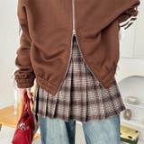 チェック柄プリーツミニスカパン | Outfitter lab | 詳細画像12 