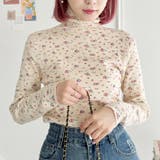小花柄ハイネックトップス | Outfitter lab | 詳細画像12 