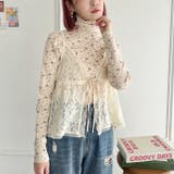 小花柄ハイネックトップス | Outfitter lab | 詳細画像14 