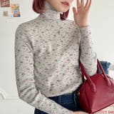 小花柄ハイネックトップス | Outfitter lab | 詳細画像15 