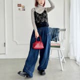 小花柄ハイネックトップス | Outfitter lab | 詳細画像19 