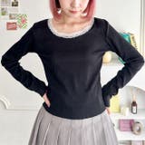 レース付き長袖インナートップス | Outfitter lab | 詳細画像11 