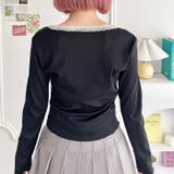 レース付き長袖インナートップス | Outfitter lab | 詳細画像12 