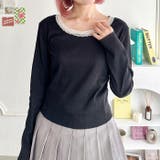 レース付き長袖インナートップス | Outfitter lab | 詳細画像13 