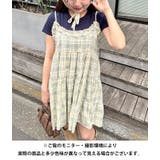 チェック柄フリルティアードチュニック | Outfitter lab | 詳細画像28 