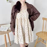 チェック柄フリルティアードチュニック | Outfitter lab | 詳細画像28 