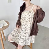 チェック柄フリルティアードチュニック | Outfitter lab | 詳細画像30 