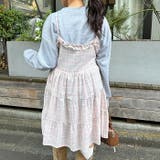 チェック柄フリルティアードチュニック | Outfitter lab | 詳細画像7 