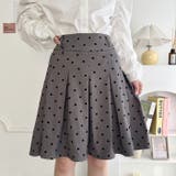 ドットプリーツミディスカート | Outfitter lab | 詳細画像18 