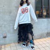 ボリュームフリルチュールスカート | Outfitter lab | 詳細画像11