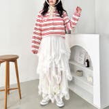 ボリュームフリルチュールスカート | Outfitter lab | 詳細画像17 