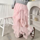 ボリュームフリルチュールスカート | Outfitter lab | 詳細画像49 