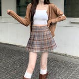 チェックミニ丈プリーツスカパン | Outfitter lab | 詳細画像14 