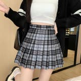 チェックミニ丈プリーツスカパン | Outfitter lab | 詳細画像5 