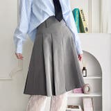 ワイドプリーツミディ丈スカート | Outfitter lab | 詳細画像12