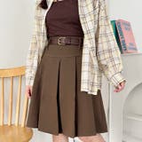 ワイドプリーツミディ丈スカート | Outfitter lab | 詳細画像17