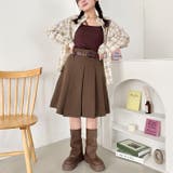 ワイドプリーツミディ丈スカート | Outfitter lab | 詳細画像19