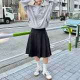 ワイドプリーツミディ丈スカート | Outfitter lab | 詳細画像9