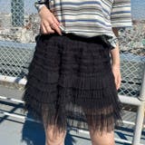 チュールティアードミニスカパン | Outfitter lab | 詳細画像15 