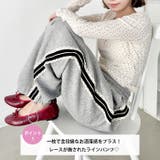 プチレースサイドラインパンツ | Outfitter lab | 詳細画像2 