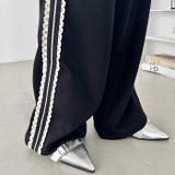 プチレースサイドラインパンツ | Outfitter lab | 詳細画像7 