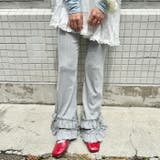 ダブルフリルリブフレアパンツ | Outfitter lab | 詳細画像21 