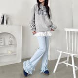 ダブルフリルリブフレアパンツ | Outfitter lab | 詳細画像29 