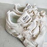 ダブルリボンダッドソール厚底スニーカー | Outfitter lab | 詳細画像25
