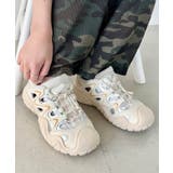 アイボリー | ドロストボリュームソールスニーカーサンダル | Outfitter lab