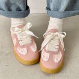 サテンリボンレースジャーマントレーナーシューズ | Outfitter lab | 詳細画像12