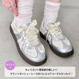 サテンリボンレースジャーマントレーナーシューズ | Outfitter lab | 詳細画像2
