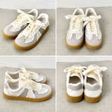 サテンリボンレースジャーマントレーナーシューズ | Outfitter lab | 詳細画像23
