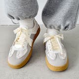 サテンリボンレースジャーマントレーナーシューズ | Outfitter lab | 詳細画像6