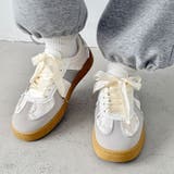 サテンリボンレースジャーマントレーナーシューズ | Outfitter lab | 詳細画像7