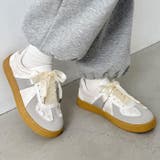 サテンリボンレースジャーマントレーナーシューズ | Outfitter lab | 詳細画像8