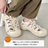 レースアップメッシュスニーカーサンダル | Outfitter lab | 詳細画像2
