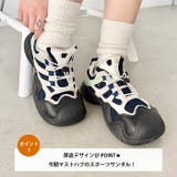 ボリュームソールラインドロストスニーカーサンダル | Outfitter lab | 詳細画像2